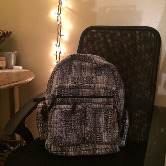 tribal print school backpack!!