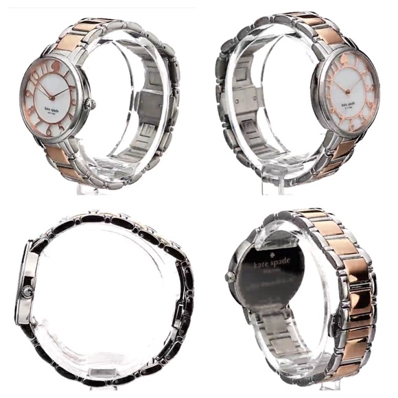 🆕NWT Kate Spade Gramercy Analog Two Tone Watch - Picture 2 of 4