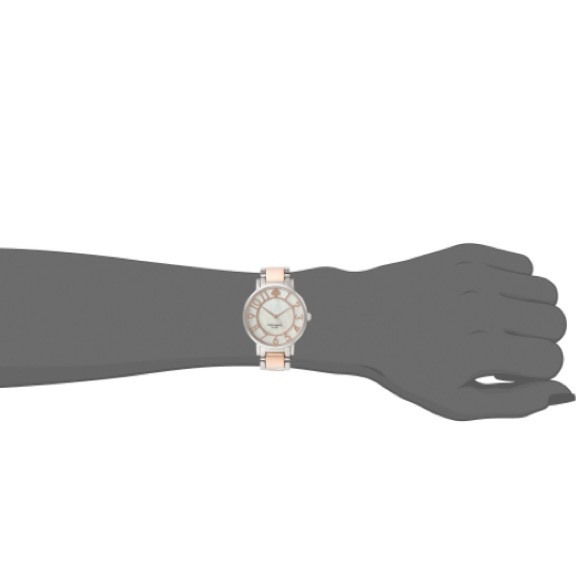 🆕NWT Kate Spade Gramercy Analog Two Tone Watch - Picture 4 of 4