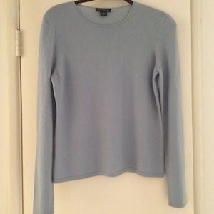 Light blue cashmere medium Ann Taylor sweater