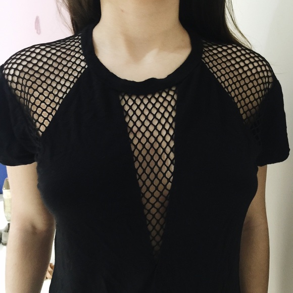 Nasty Gal mesh tee