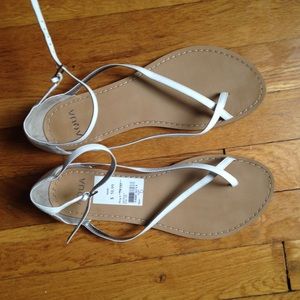 Brand new! White Aqua summer sandals
