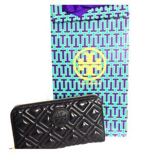 !Brand New! Tory Burch Marion Quilted Wallet