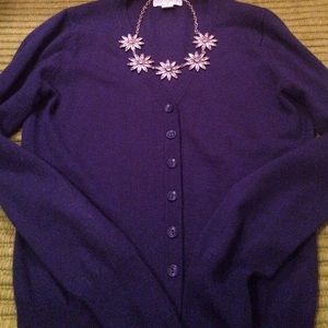 Royal blue cardigan