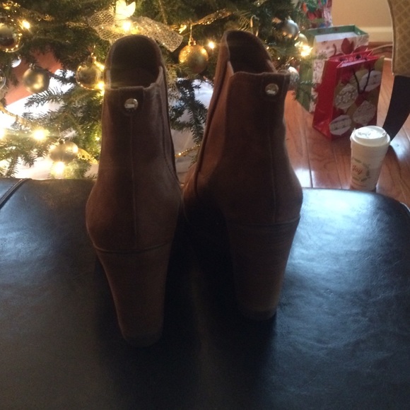 Tan Suede Michael Kors Boots - Picture 2 of 4