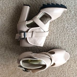 Ssamzie leather booties