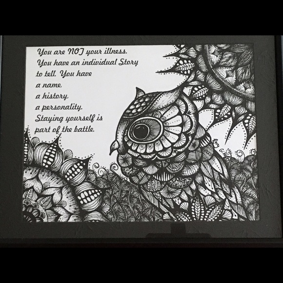 Beautiful drawing by my 13 yo daughter-Christmas