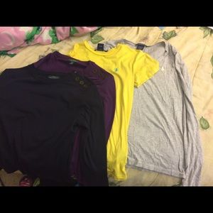 4 ralph lauren shirts