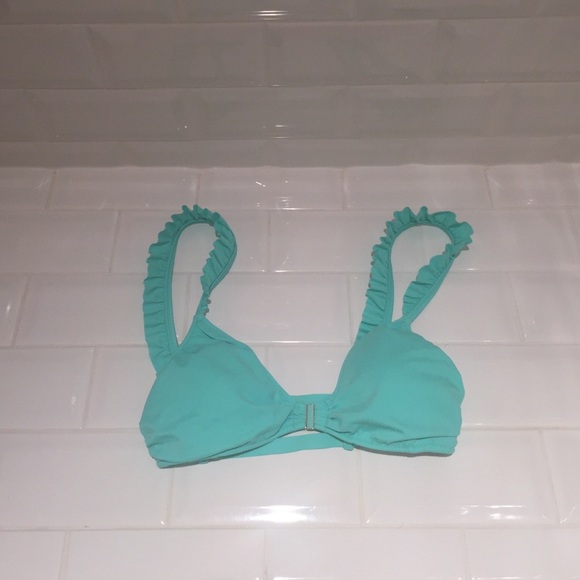 Ruffled Victoria secrets bathing suit top