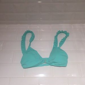 Ruffled Victoria secrets bathing suit top