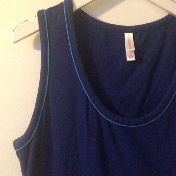 Navy Blue Bodycon Mini Dress - Picture 2 of 3