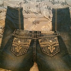 Rock Rival straight leg jean, size 26
