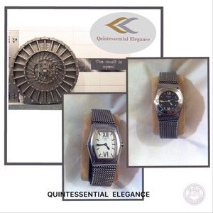 TISSOT 2 In 1 Stainless Steel Travel Watch