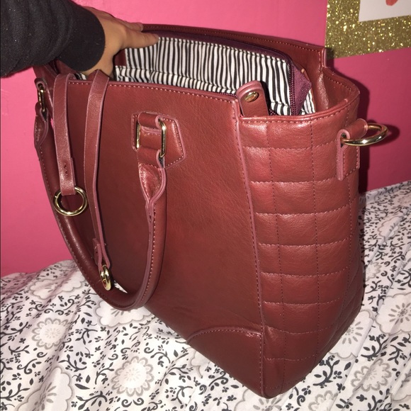 BROWN TOTE FROM JUSTFAB