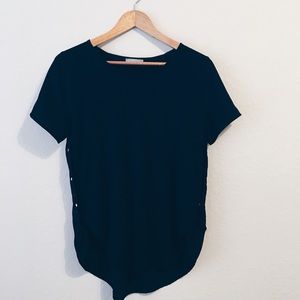 Zara Navy Blue Top