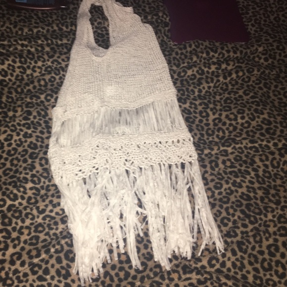 Fringe cardigan
