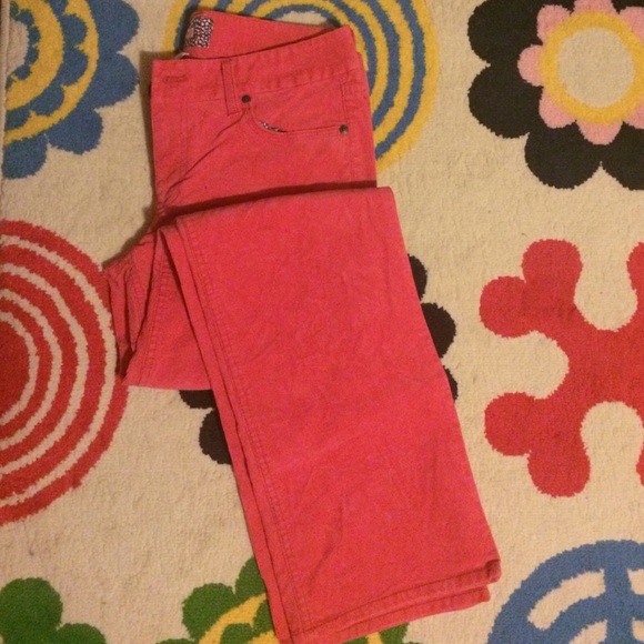 Coral Bootcut Corduroy Pants - Picture 5 of 5