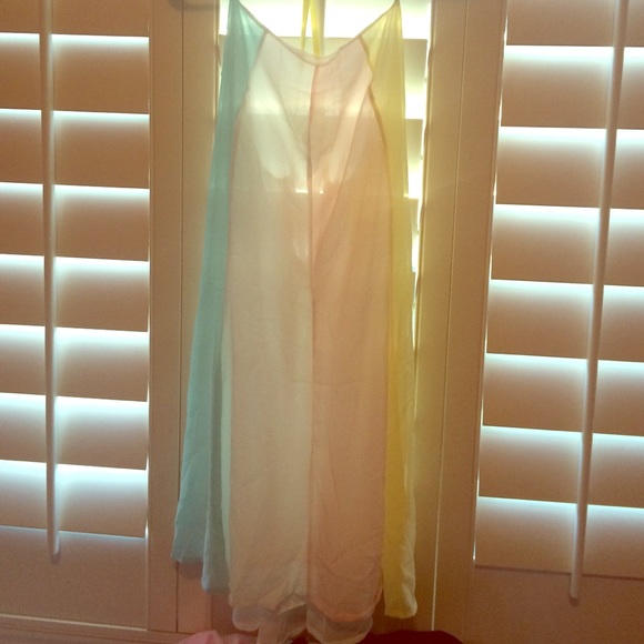 Multi color above knee length