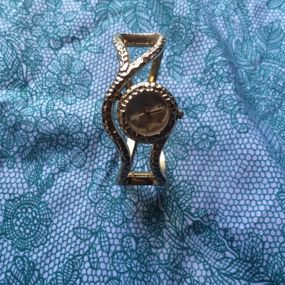 Vintage gold color watch