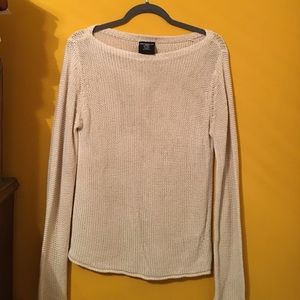 POLO RL Knit silk/cotton blend sweater