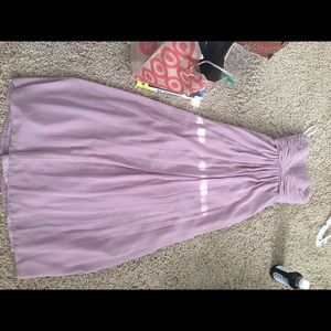 Lavender prom dress