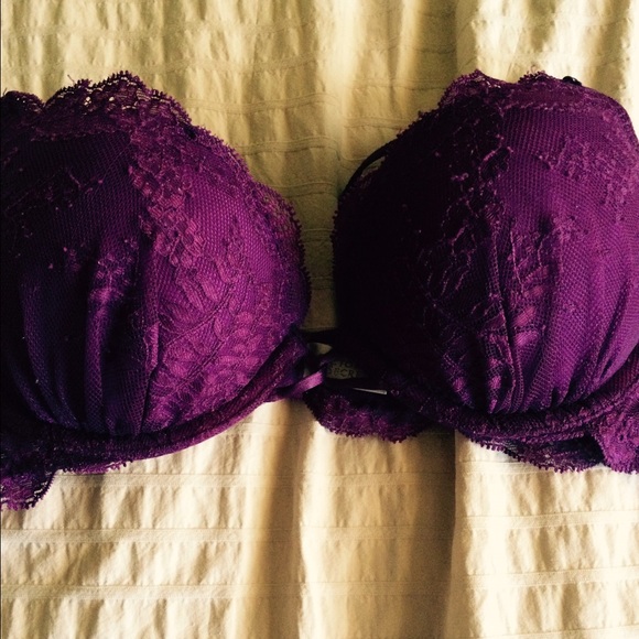 VS Miraculous Purple Push-up Bra