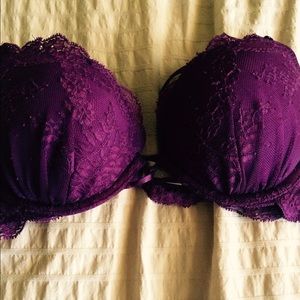 VS Miraculous Purple Push-up Bra