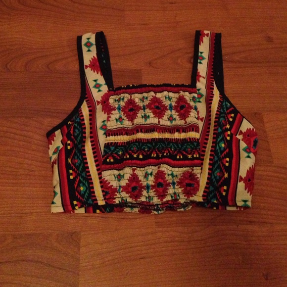 ♠️BLACK FRIDAY! ♠️ Tribal crop top