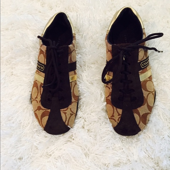🚫SOLD🚫 Coach Women's Shoes in brown and beige