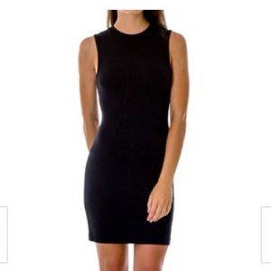 T by Alexander Wang Black Mini Dress
