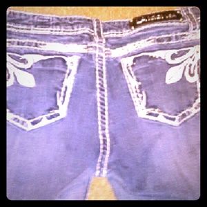 LA Idol Jeans bling embilished butt