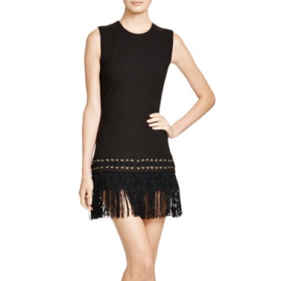 NWT Elizabeth and James Fringe Hem Dress