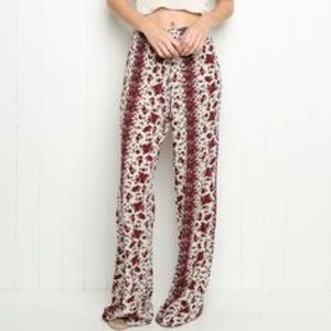 Brandy Melville Floral Lizeth Pants