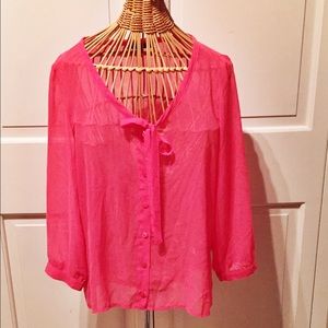 Sheet Pink Top