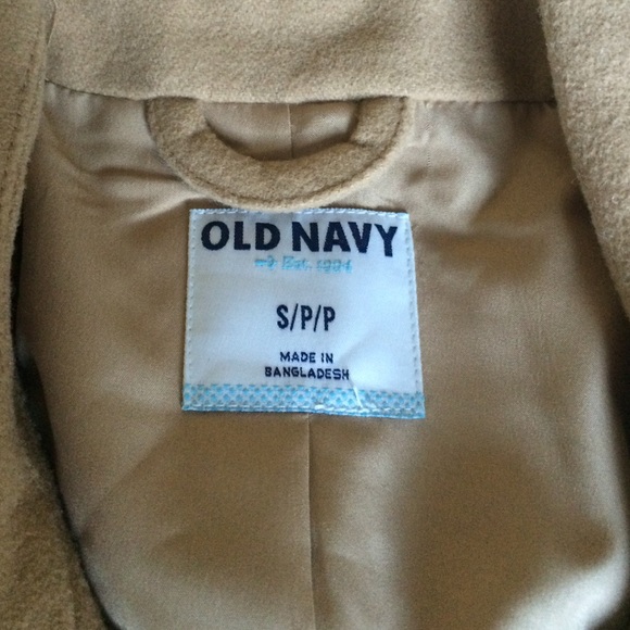 Camel color pea coat. - Picture 2 of 2