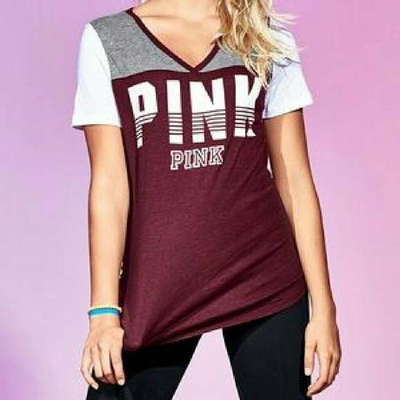 PINK V NECK -on hold