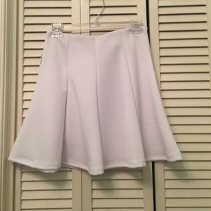 White Skater Skirt