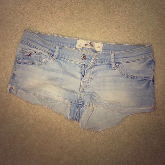 Faded Wash Hollister Shorts