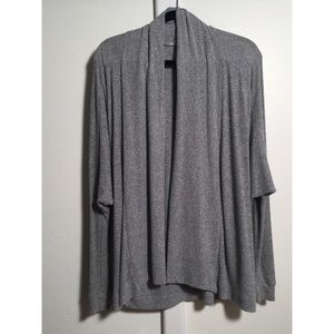 Grey Slouchy Cardigan