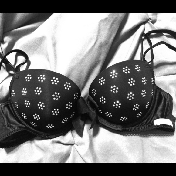 Aerie Pretty Luxuries Black Bra