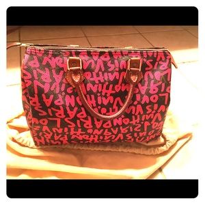 Louis Vuitton "Stephen Sprouse" Graffiti Speedy 30