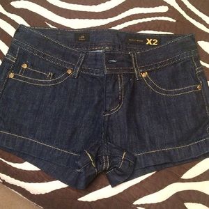 Express denim shorts