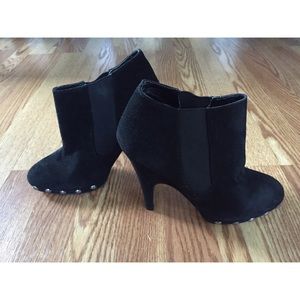 Black Heeled Booties