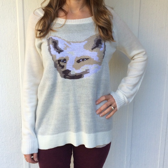 Jack by BB Dakota Sweaters - NWT Fox sweater