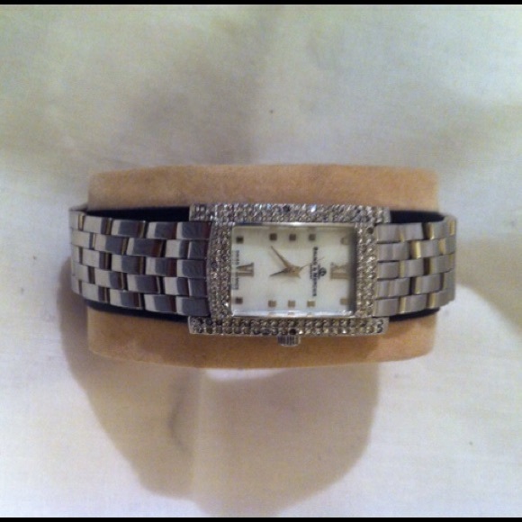 BAUME et MERCIER Stainless Steel/Diamond Watch