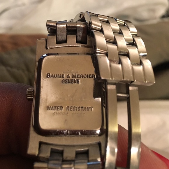 BAUME et MERCIER Stainless Steel/Diamond Watch