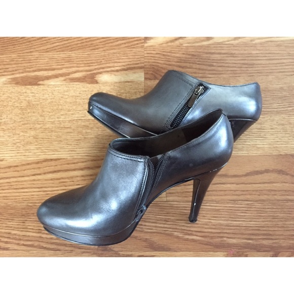 Gunmetal Grey Booties