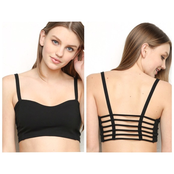 💥SOLD💥Famous Brandy Melville Chiyo Bralette Top - Picture 2 of 4