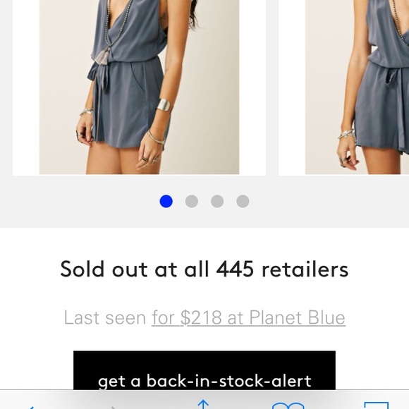 🎉🎉HP🎉🎉sold out Rory Beca romper - Picture 4 of 5