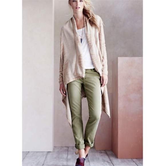 Anthropology Army Green Chinos